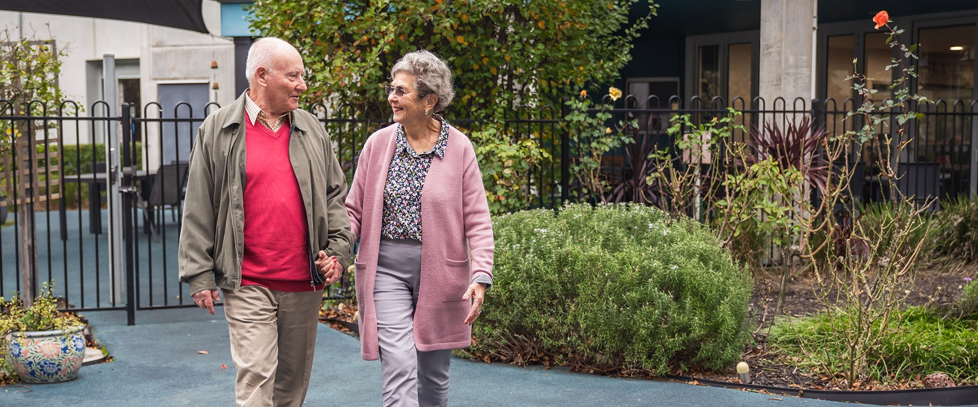 Kevin and Leonie at VMCH Aged Care residence